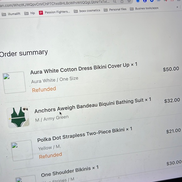 Bikini Aleyah green - Picture 3 of 7